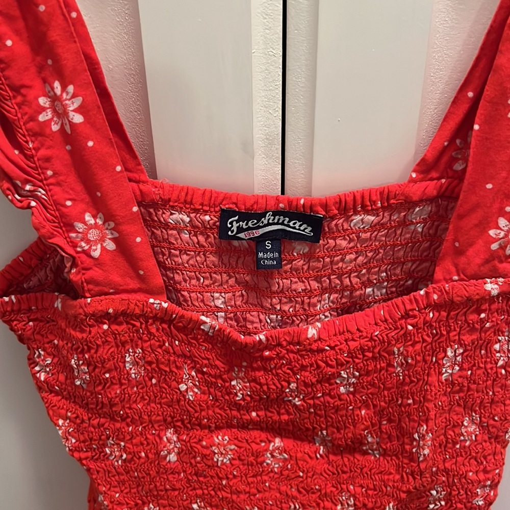Freshman Floral Tank Size Small - Picture 2 of 2